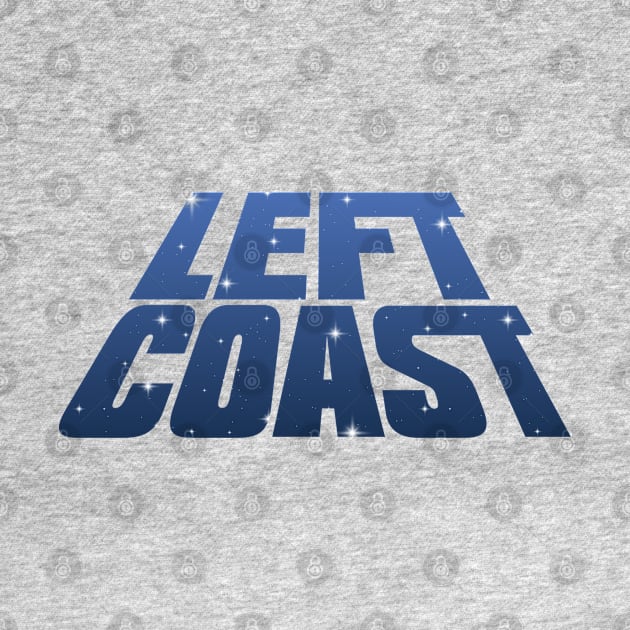 Left Coast in Space by LeftCoast Graphics